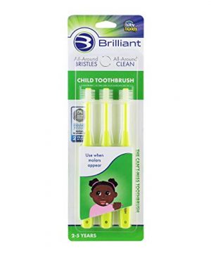 When Molars Appear 2-5 Years Brilliant Child Toothbrush