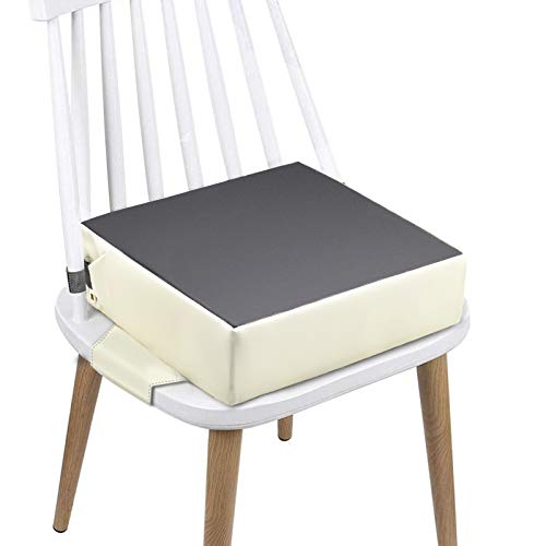 Booster Seat for Dining Table, PU Safer Straps+ Non-Slip
