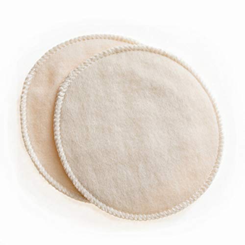Soothingly Soft Organic Merino Wool Nursing Pads