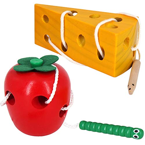 Early Development Toys Wooden Lacing Toys