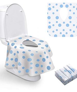 Toilet Seat Covers Disposable, Famard Extra Large Portable