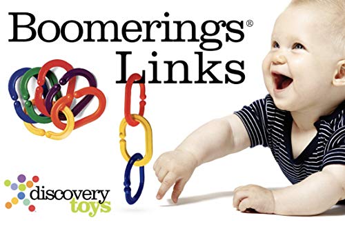 Discovery Toys BOOMERINGS Links to Attach Baby Toys