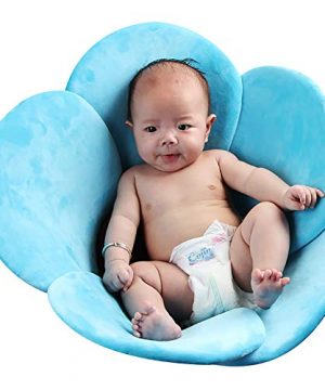 Baby Bathtub, Newborn Baby Foldable Soft Flower