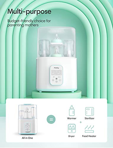 5-in-1 Bottle Steam Heater with Led Display