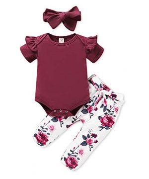 Renotemy Infant Baby Clothes Girl Newborn Outfits