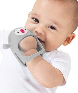 Smily Mia Penguin Wearable Silicone Soothing Teether