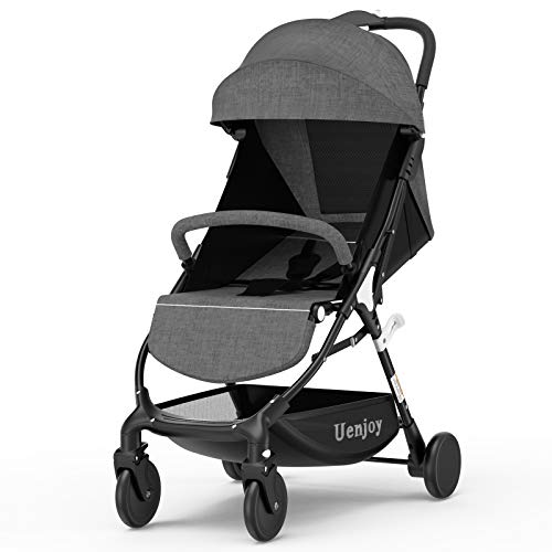 Uenjoy Baby Stroller One-Click Foldable Lightweight Stroller