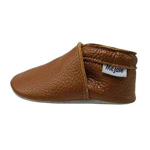 Mejale Baby Soft Soled Leather Moccasins Anti-Slip