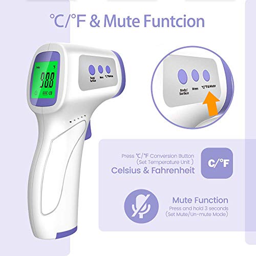 Touchless Thermometer for Adults, Body Thermometer