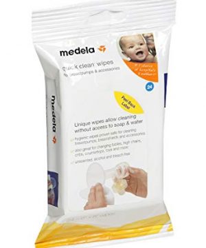 Medela Quick Clean Breast Pump and Accessory Wipes