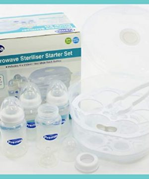 Premia Deluxe Microwave Steam Sterilizer Starter Set