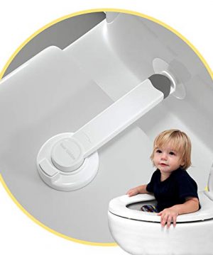 Baby Proofing Toilet Lock Upgraded Gapless Pallet Mechanism