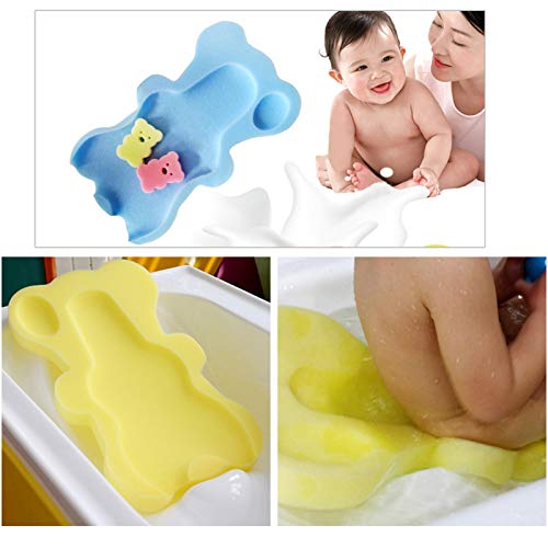 LILEI Sponge Baby Bath Mat, Baby Tubs for Infants