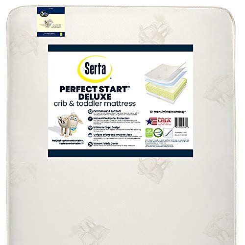 Serta Perfect Start Deluxe Fiber Core/Foam Crib