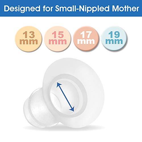 Reduce Nipple Tunnel Down to 13 mm for Medela and Spectra