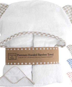 Organic Baby Towel with Hood and Washcloth Gift Set