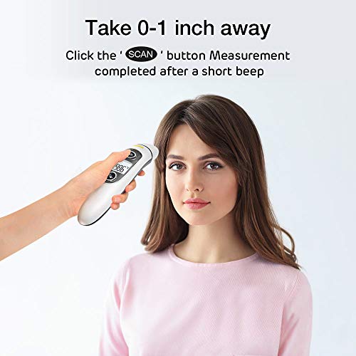 Infrared Thermometer for Adults,Forehead and Ear