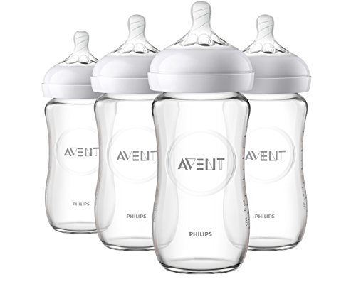 Clear Philips Avent Natural Glass Baby Bottle