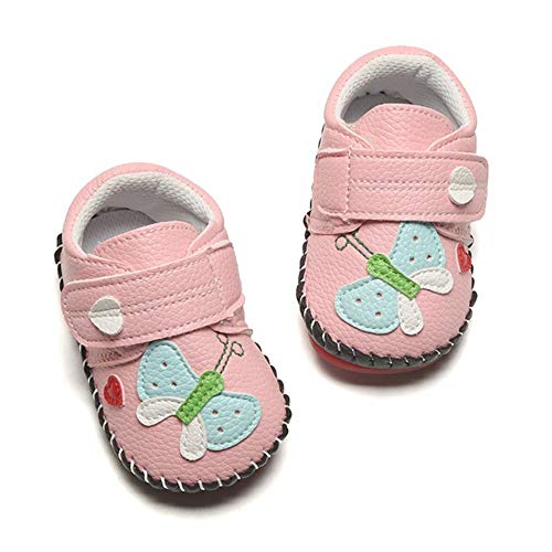 First Walkers with Hard Bottom and Rubber Sole for Toddlers