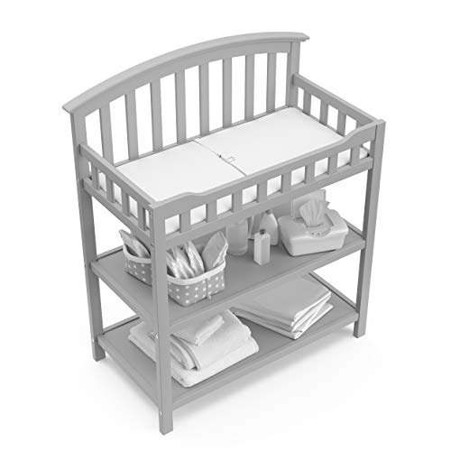 Graco Changing Table with Water-Resistant Change Pad and Safety Strap