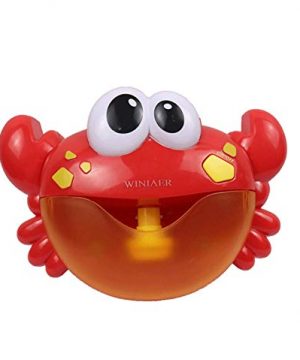 WINIAER Crab Bath Toy, Baby Bath Bubble Toy