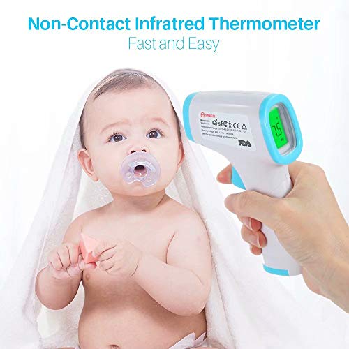 Non-Contact Digital Infrared Thermometer for Forehead Ear