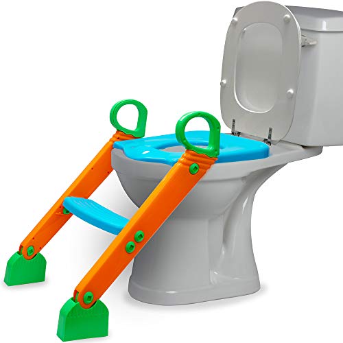 Potty Training Seat with Ladder - Kids Toilet Trainer 2-in-1 Toddler