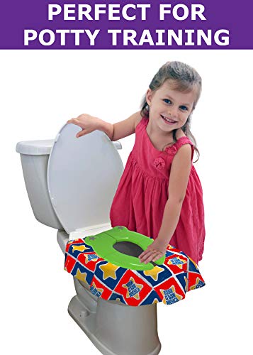 Mighty Clean Baby Folding Travel Potty Seat - Non-Slip