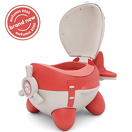 Airplane Kids Potty Training Seat for Boys, Girls Toddlers