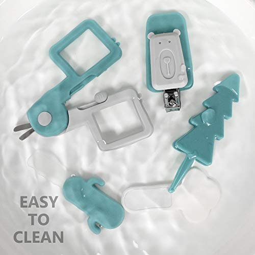 Baby Nail Kit- 5 in 1 Baby Grooming Kit Including Baby Nail Clipper
