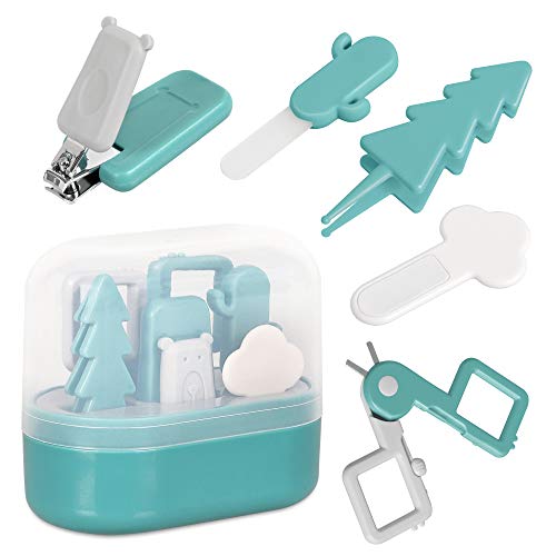 Baby Nail Kit- 5 in 1 Baby Grooming Kit Including Baby Nail Clipper