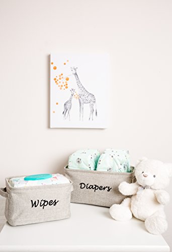 Dejaroo Baby Wipe Storage Bin - Nursery Organizer Caddy