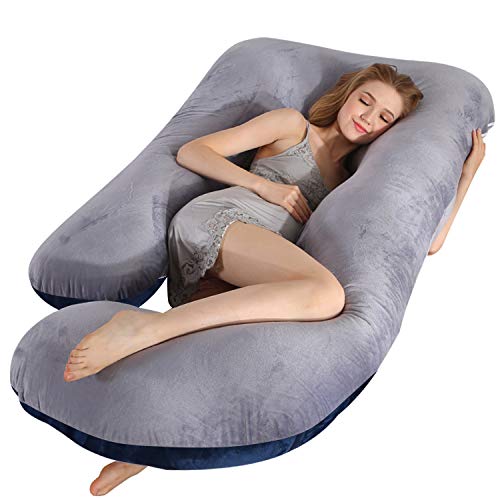 U Shaped Maternity Pillow with Removable Cover