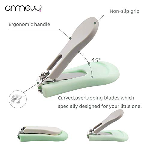 Baby Nail Kit by ARRNEW with Rabbit Case