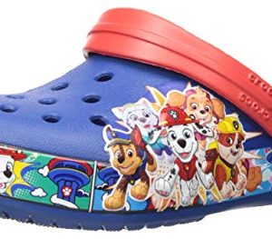 Crocs Kids’ Boys and Girls Paw Patrol Band Character Clog Blue Jean