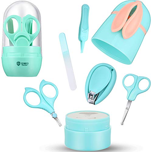 2 Baby Nail Set,Baby Nail Clippers and Scissors