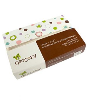 OsoCozy - Prefolds Unbleached Cloth Diapers