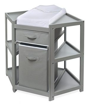 Diaper Corner Baby Changing Table with Pad