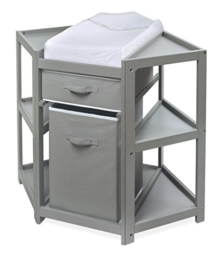 Diaper Corner Baby Changing Table with Pad