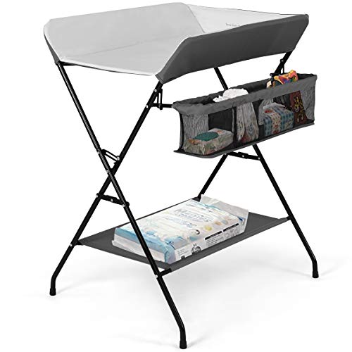 Costzon Baby Changing Table, Folding Diaper Station