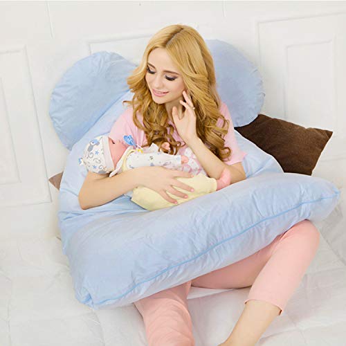 57" Full Body Pregnancy Pillow, C-Shaped Maternity Pillow