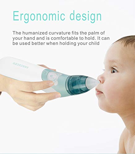 Gentle & Effective Baby Nasal Aspirator - A Breath of Fresh Air for Your Little One