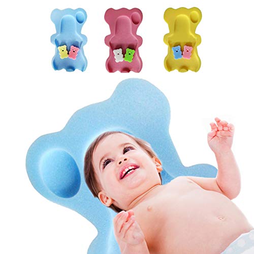 LILEI Sponge Baby Bath Mat, Baby Tubs for Infants