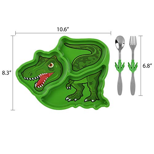 KidsFunwares T-Rex Dinosaur Me Time Meal Set