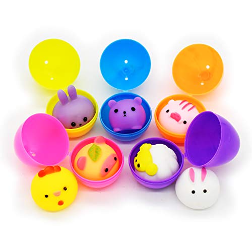 Egg-citing Fun for Kids: 12 Pre-filled Easter Eggs with Colorful Bath Toys