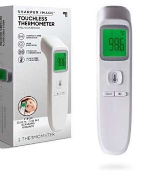 SHARPER IMAGE Digital Touchless Smart Forehead Thermometer