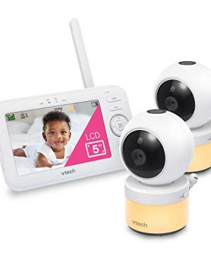 VTech Video Baby Monitor with 5" Screen, Pan Tilt Zoom