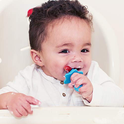 NOOLI Made in The USA First Self Feed Baby Utensils