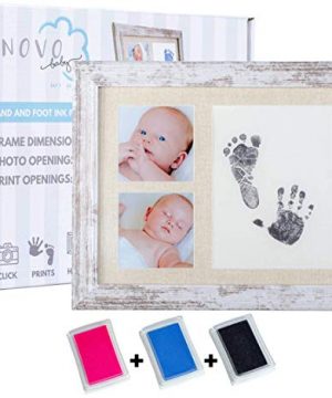 Baby Footprint & Handprint Photo Frame Kit