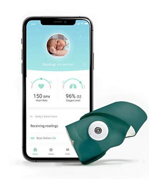 Owlet Smart Sock 3 Baby Monitor with Oxygen, Heart Rate